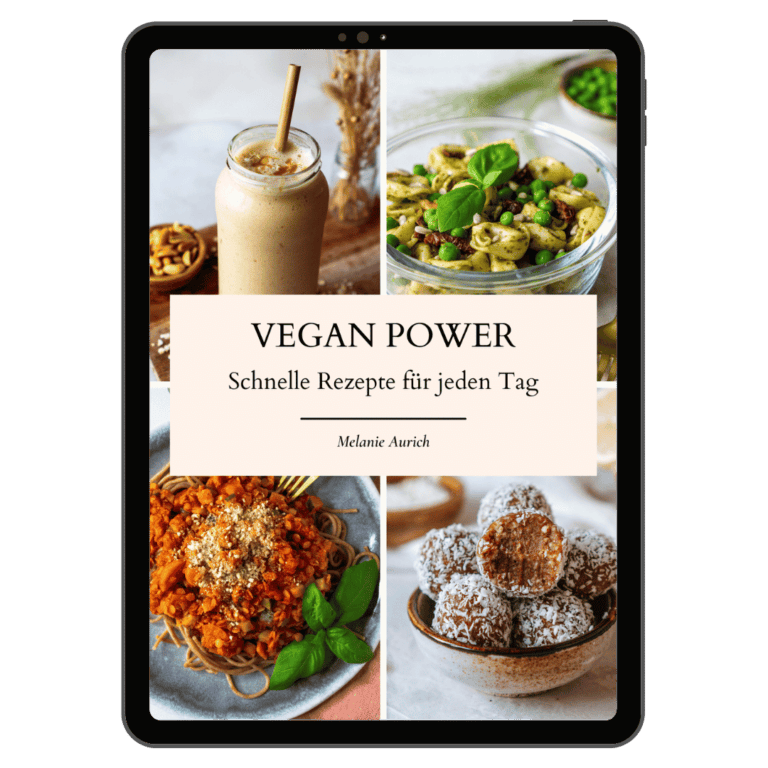 Mockup Tablet eBook Cover "vegan Power"